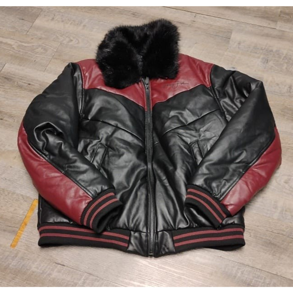 Sean John Chevron Quilt Bomber Jacket Mens Style : Sb1932 size 2XL
